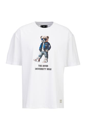 19V69-ITALIA Oversized T-Shirt TAMARO BEAR