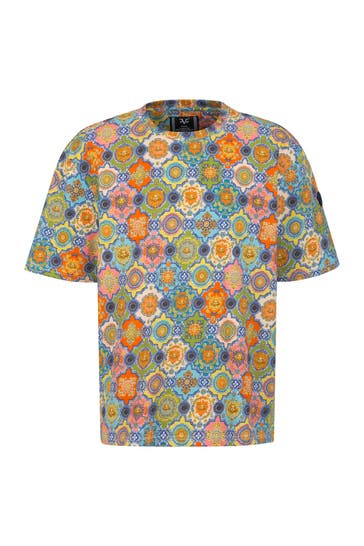 19V69-ITALIA Oversized T-Shirt TAMARO BAROQUE