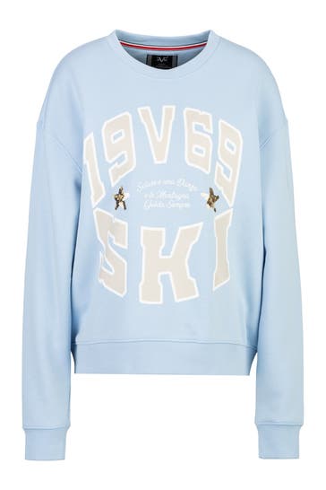 19V69-ITALIA Sweatshirt Sinja Wintergames Light Blue