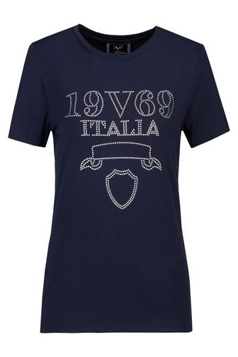 19V69-ITALIA T-Shirt BELLA STONES NAVY