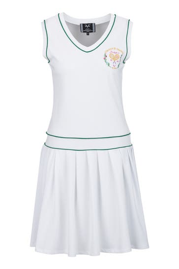 19V69-ITALIA Casual-Kleid PAOLA TENNIS White