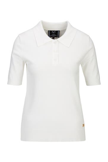 19V69-ITALIA Polo-Shirt Amnore Off-White