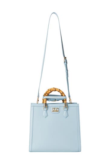 19V69-ITALIA Handtasche HEIDI LIGHT BLUE