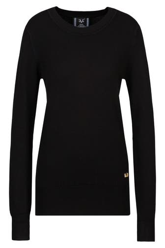 19V69-ITALIA Pullover Viola BLACK