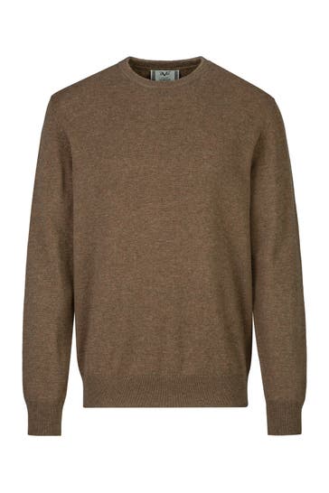 19V69-ITALIA Pullover Clint Embro Dark Khaki