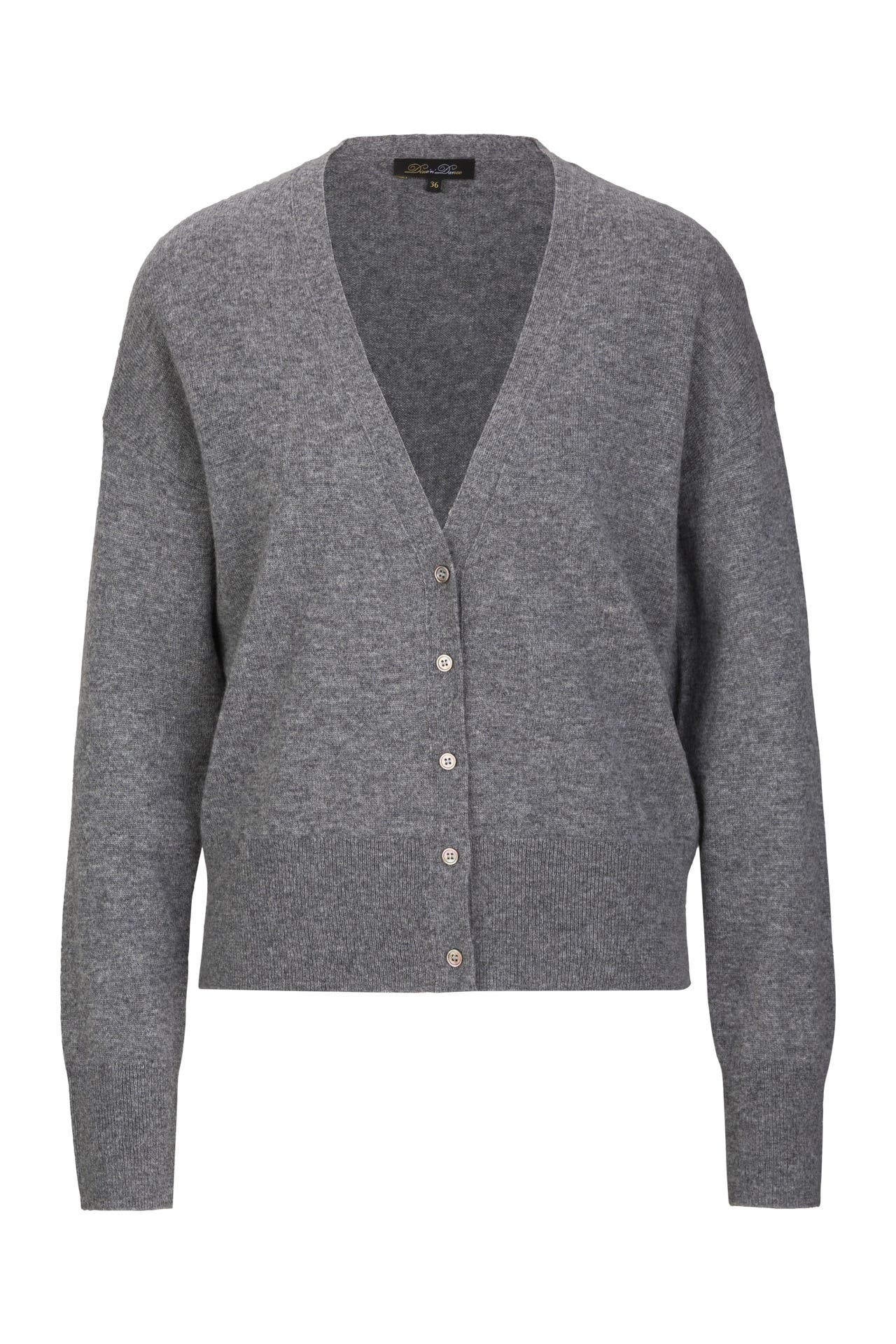 DINE 'N' DANCE Strickjacke Catharina Anthra Melange, Bild 1