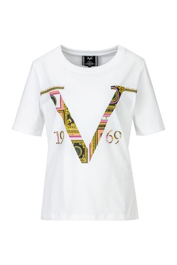 19V69-ITALIA T-Shirt Bellara S New Baroque White