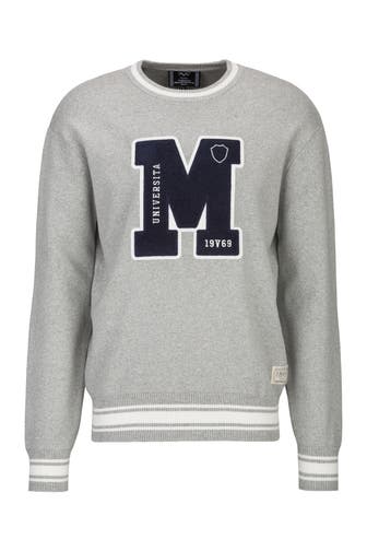 19V69-ITALIA Pullover ANTEO COLLEGE Grey Melange