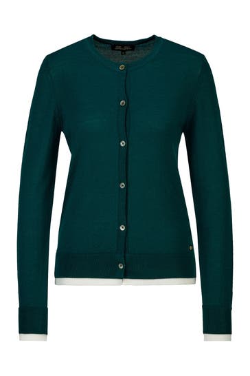 DINE 'N' DANCE Strickjacke Colette Slate Teal
