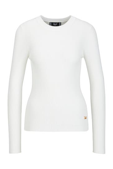 19V69-ITALIA Pullover Antonia Off-White