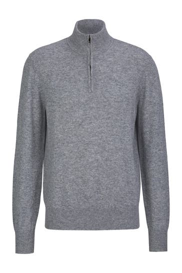 THE GENTLEMEN'S CORNER Pullover RICK Grey Melange