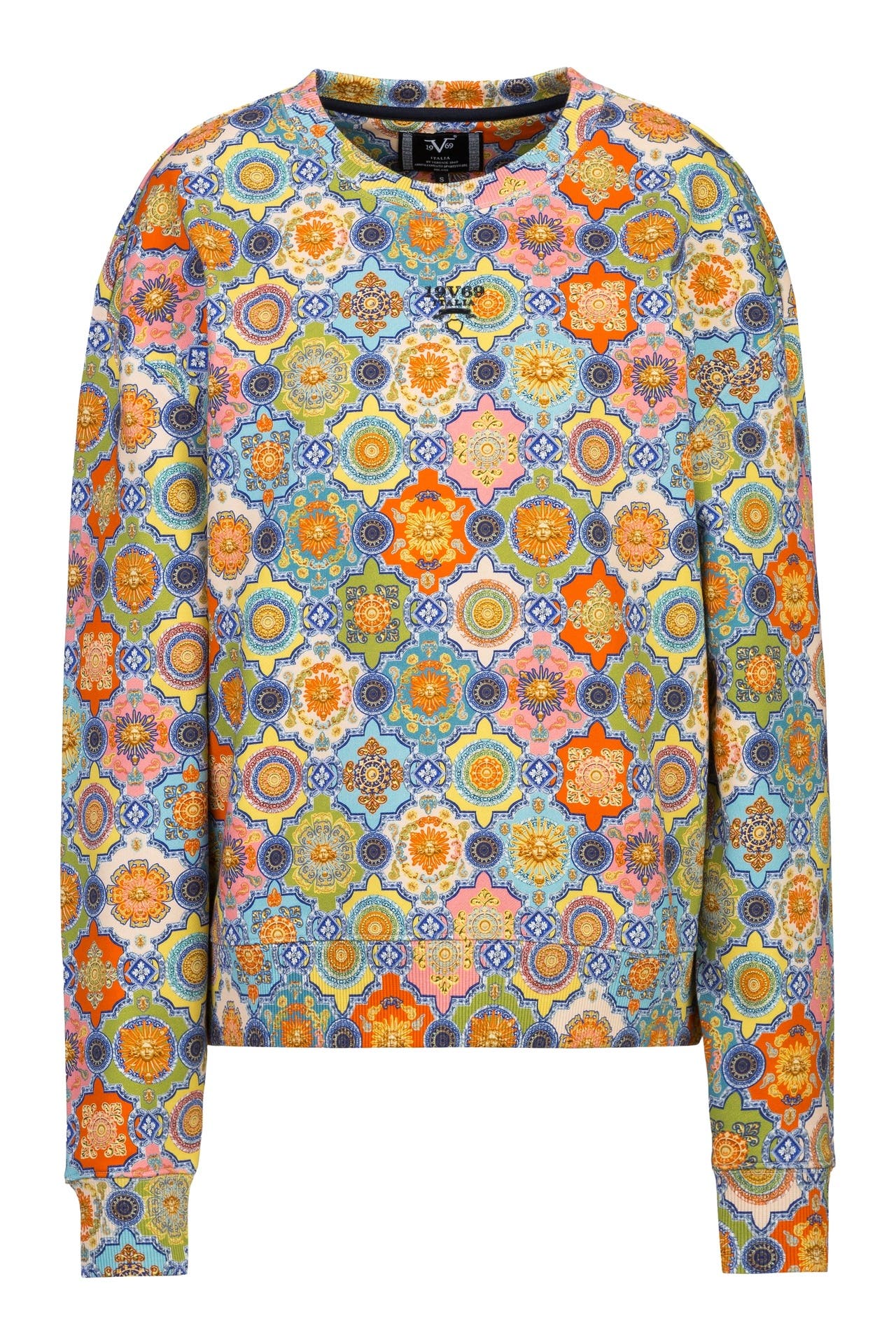 19V69-ITALIA Sweatshirt SINJA BAROQUE Aop, Bild 1