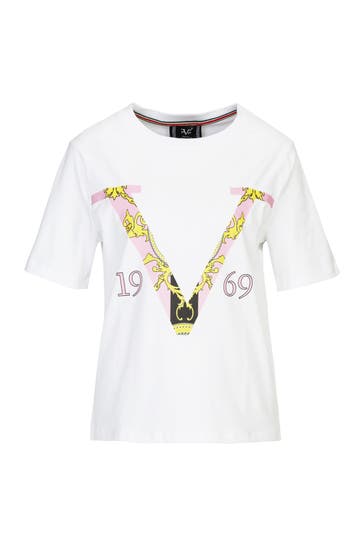 19V69-ITALIA T-Shirt Bellara S Baroque White