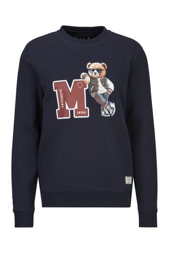 19V69-ITALIA Sweatshirt NICO COLLEGE Navy