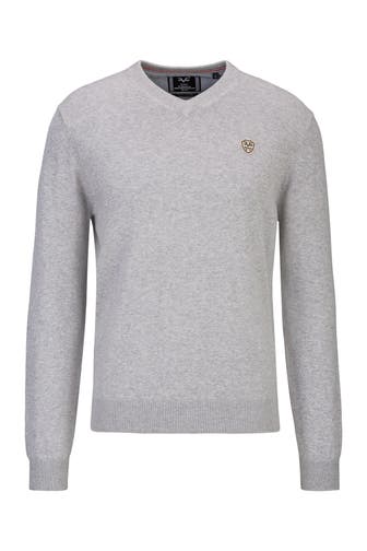 19V69-ITALIA Pullover Gino Grey Melange