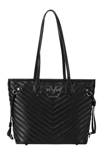 19V69-ITALIA Shopper BLAGICA SILVER Black
