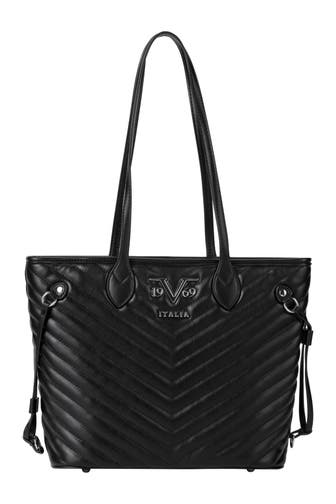 19V69-ITALIA Shopper BLAGICA SILVER Black