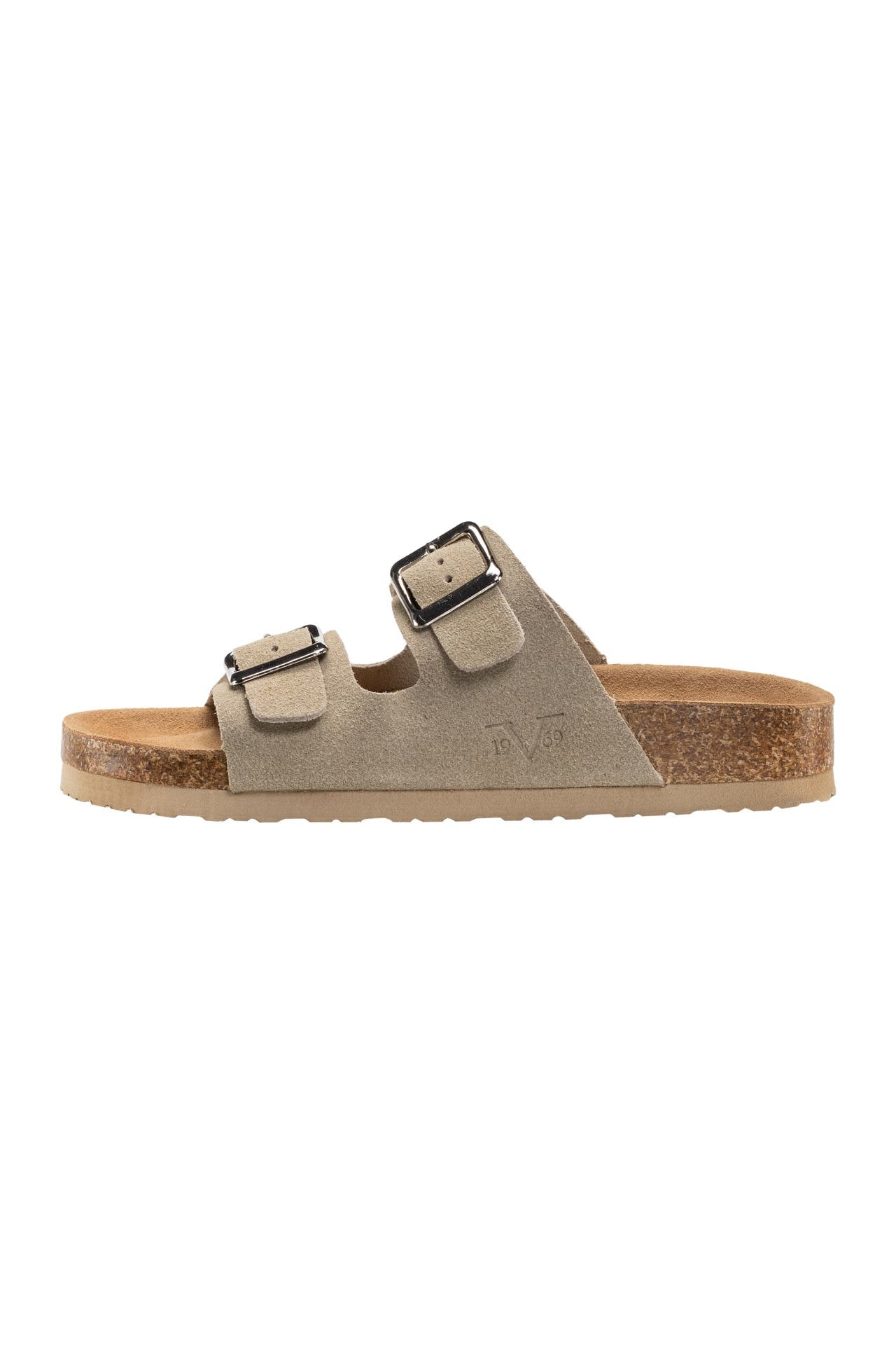 19V69-ITALIA Sandaletten SASSARI SUEDE Beige, Bild 1
