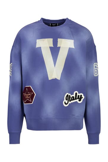 19V69-ITALIA Sweatshirt Omero Fade Future Dusk