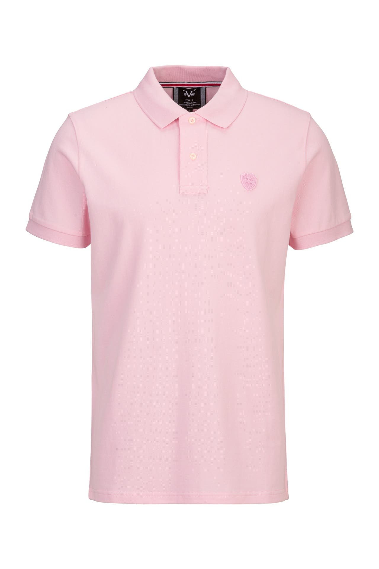 19V69-ITALIA Polo-Shirt EMILIO DS Rose, Bild 1