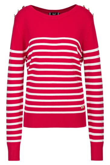 19V69-ITALIA Pullover FLORA RED