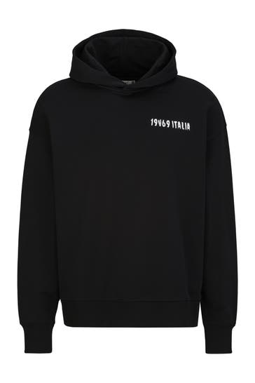 19V69-ITALIA Hoodie Quentino Wintersports Black