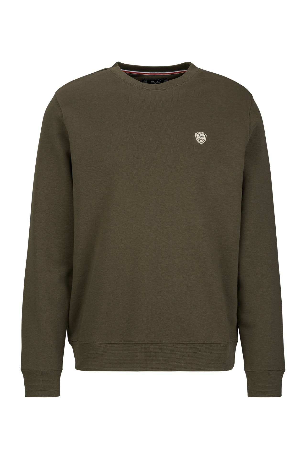 19V69-ITALIA Sweatshirt NICO Military Green, Bild 1