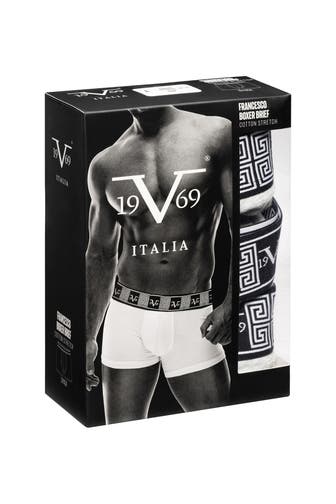 19V69-ITALIA Boxer Francesco 3er Pack Grey Melange