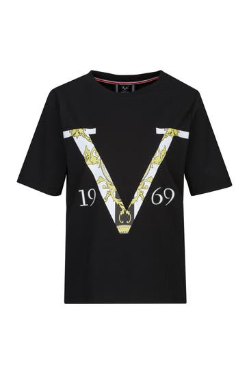 19V69-ITALIA T-Shirt Bellara S Baroque Black