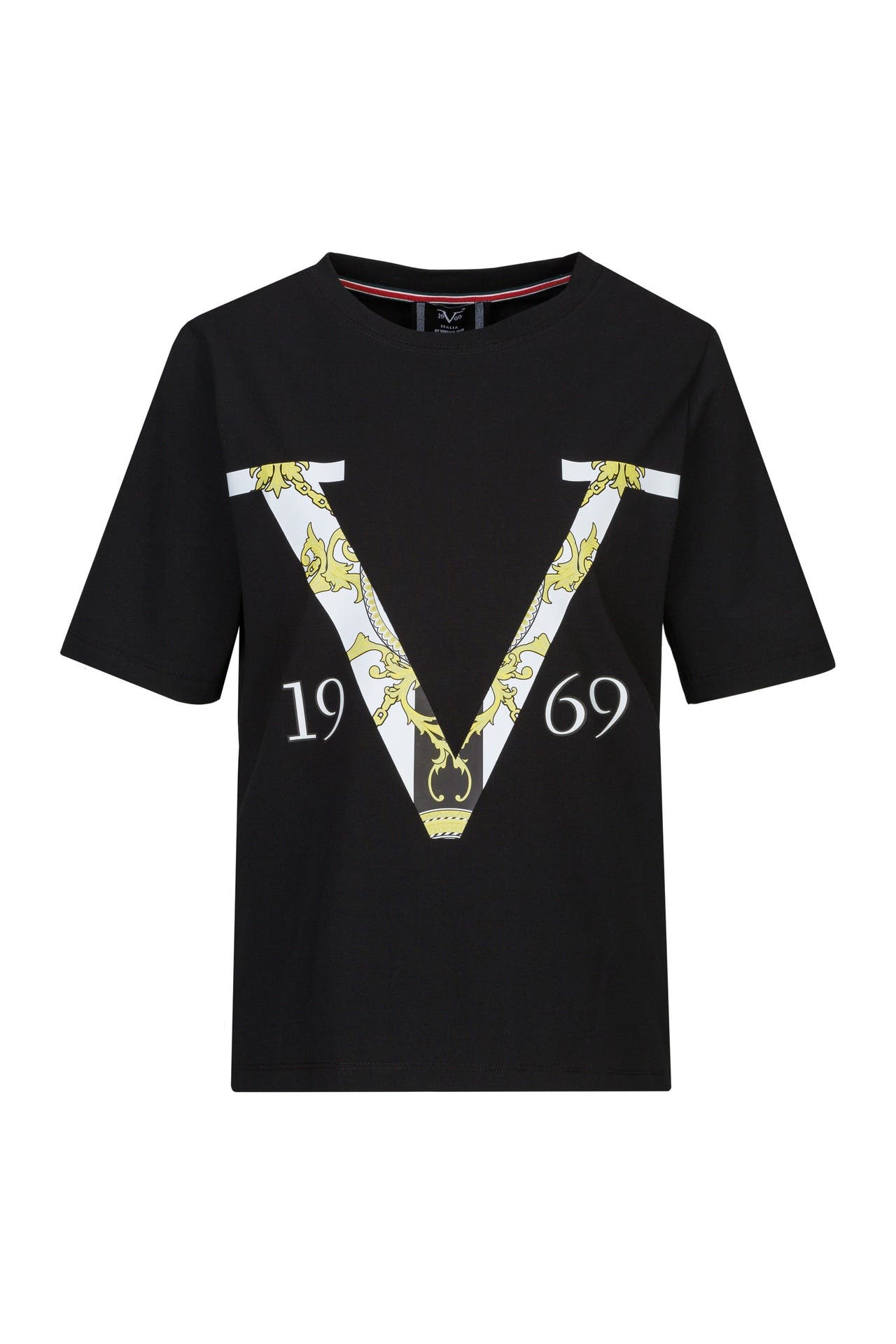 19V69-ITALIA T-Shirt Bellara S Baroque Black, Bild 1