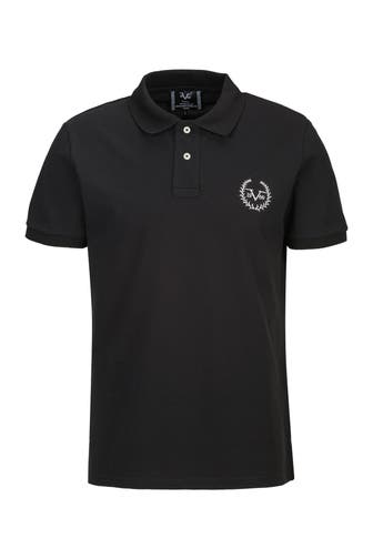 19V69-ITALIA Polo-Shirt TIZIANO BLACK