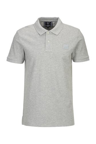 19V69-ITALIA Polo-Shirt EMILIO MP GREY MELANGE