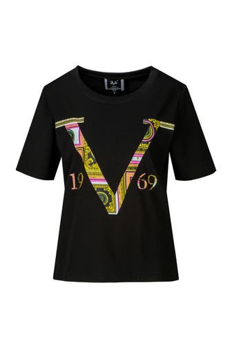 19V69-ITALIA T-Shirt Bellara S New Baroque Black