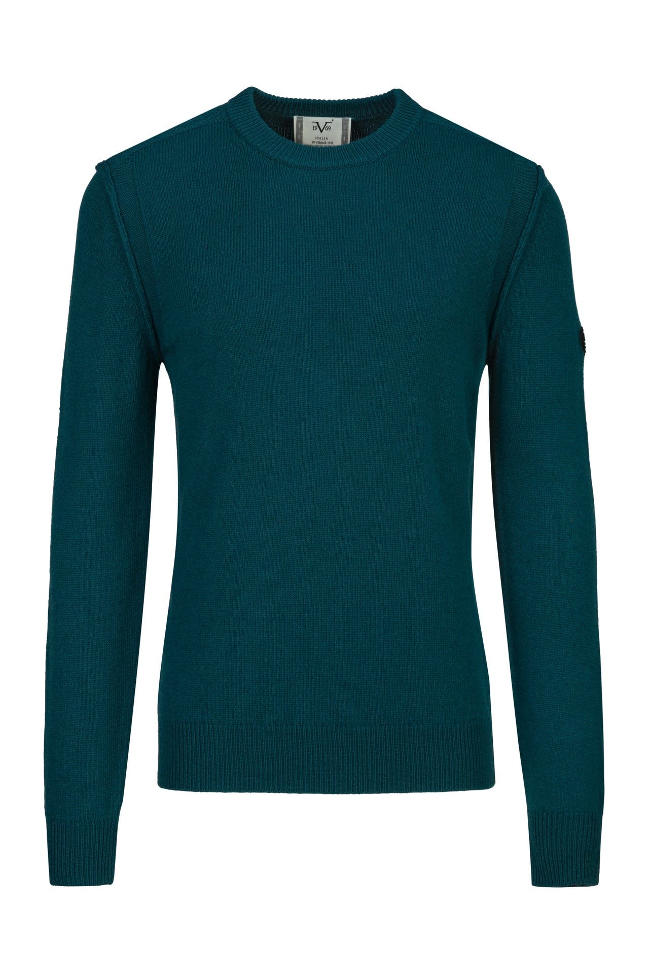19V69-ITALIA Pullover Ricardo Slate Teal, Bild 1
