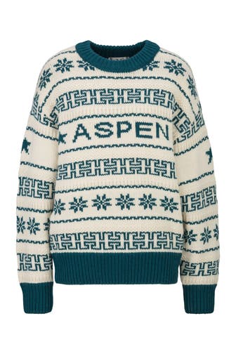 19V69-ITALIA Pullover Ava Wintersports Slate Teal