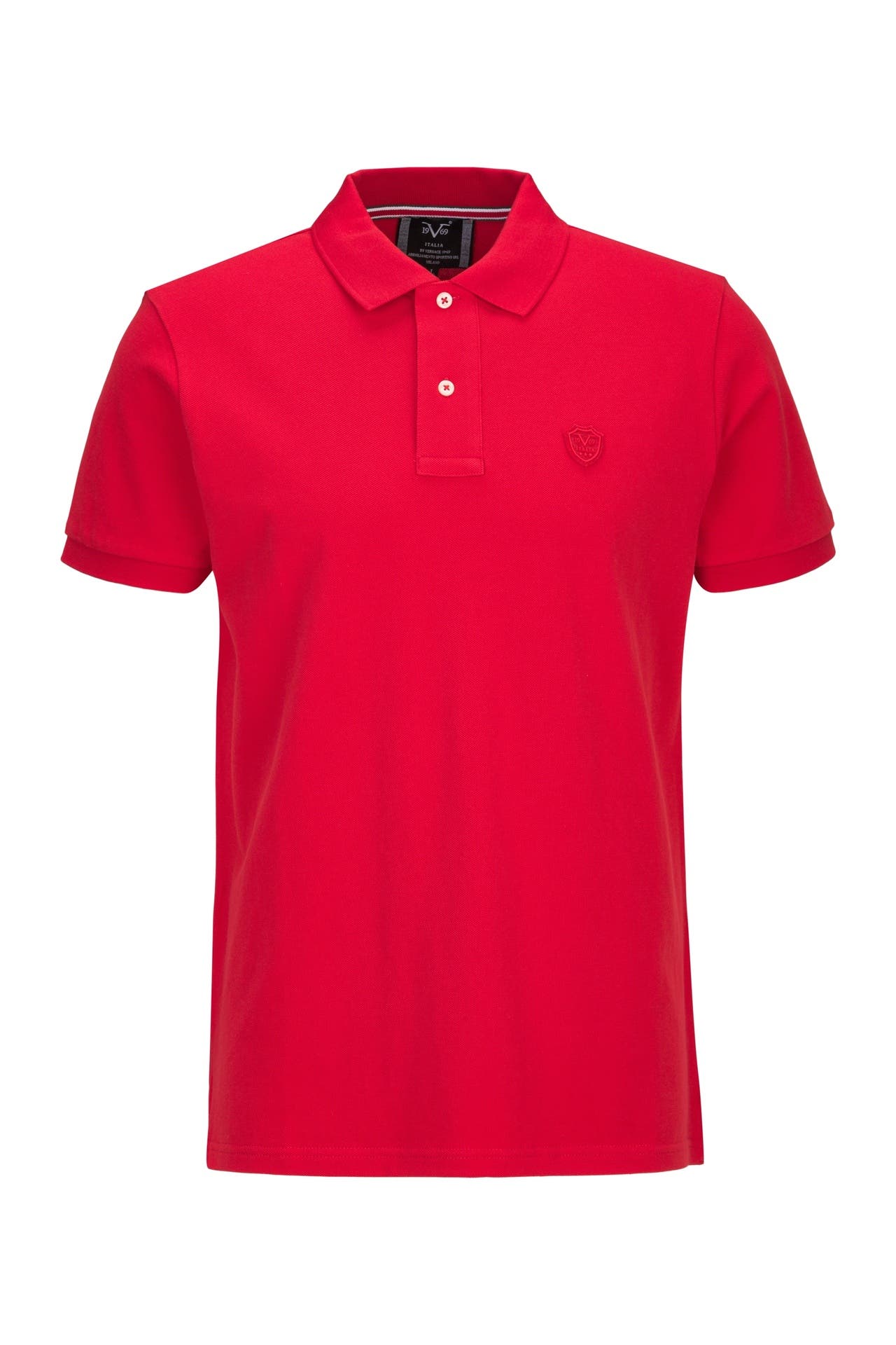 19V69-ITALIA Polo-Shirt EMILIO DS Red, Bild 1