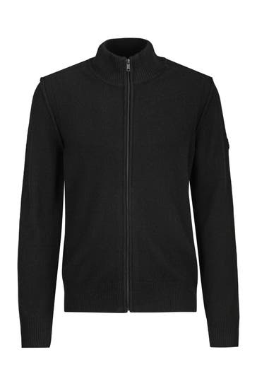 19V69-ITALIA Strickjacke Zaccaria Black