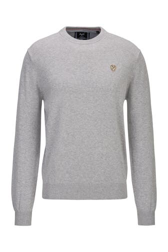 19V69-ITALIA Pullover Tino Grey Melange