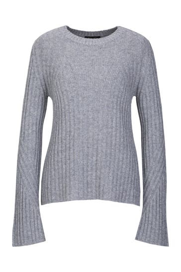 DINE 'N' DANCE Pullover Flora Silver Melange
