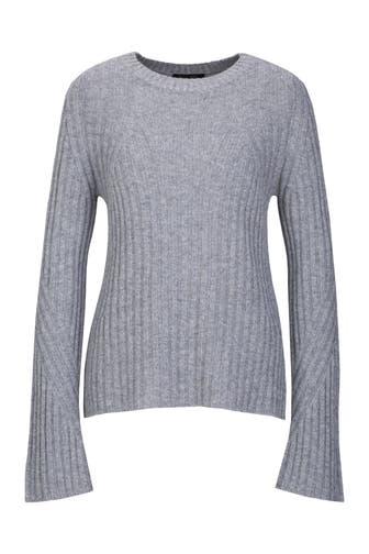 DINE 'N' DANCE Pullover Flora Silver Melange