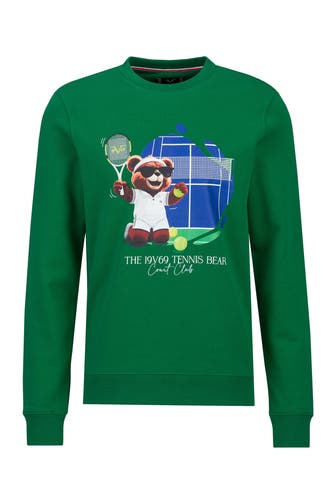 19V69-ITALIA Sweatshirt NICO TENNIS Tennis Green