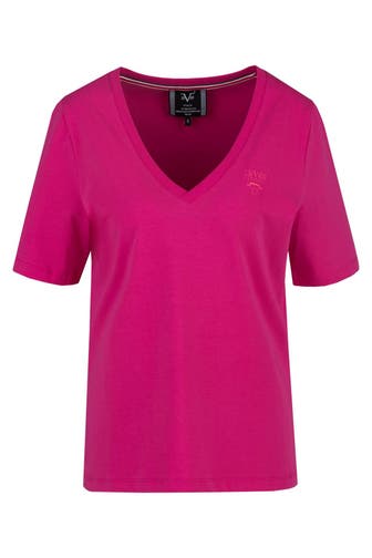 19V69-ITALIA T-Shirt BAILA PINK PEACOCK