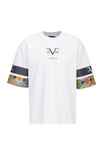 19V69-ITALIA Oversized T-Shirt TAMARO BAROQUE 2