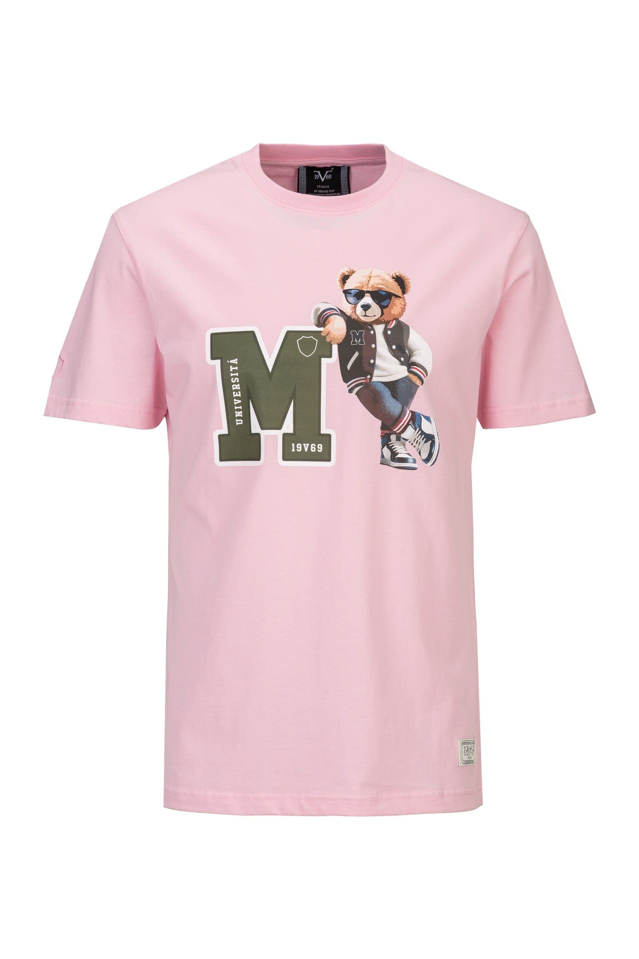 19V69-ITALIA T-Shirt RAFAEL COLLEGE, Bild 1