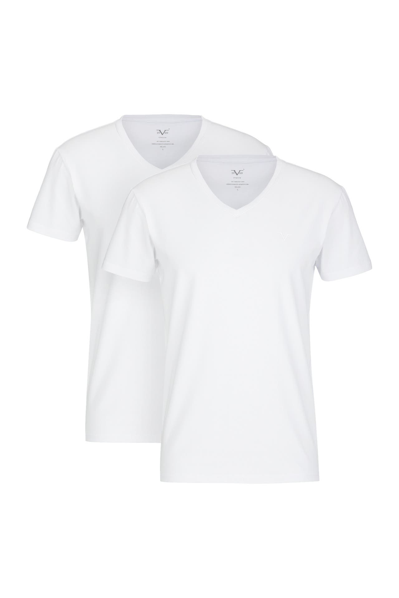 19V69-ITALIA T-Shirt Michelangelo Double Pack, Bild 1