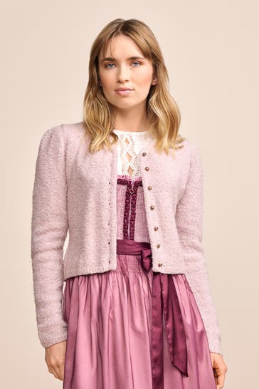 KRÜGER Strickjacke rosa