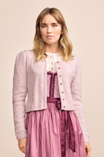 KRÜGER Strickjacke rosa