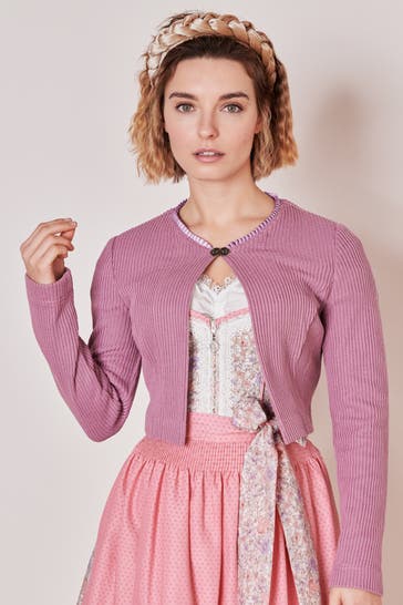 KRÜGER Strickjacke lila
