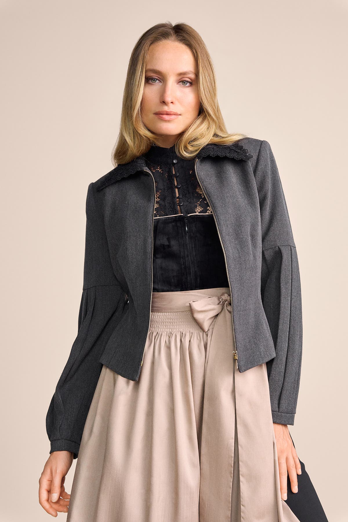 KRÜGER Strickjacke grau, Bild 1