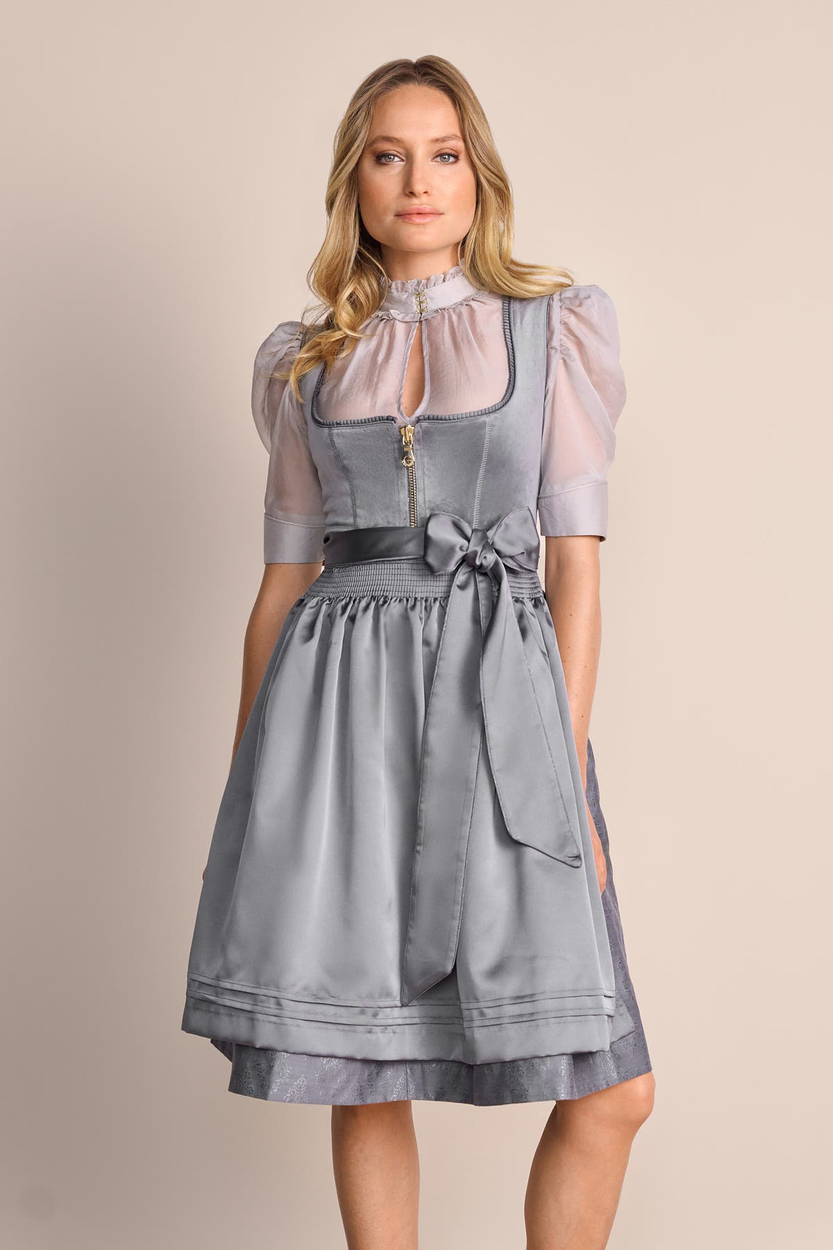 KRÜGER Dirndl grau, Bild 1